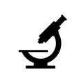 Microscope flat icon Ã¢â¬â for stock